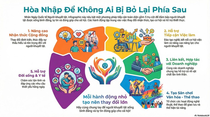 Quốc tế người khuyết tật: "Thúc đẩy một xã hội hòa nhập vì sự tiến bộ của cả cộng đồng"- Ảnh 1.