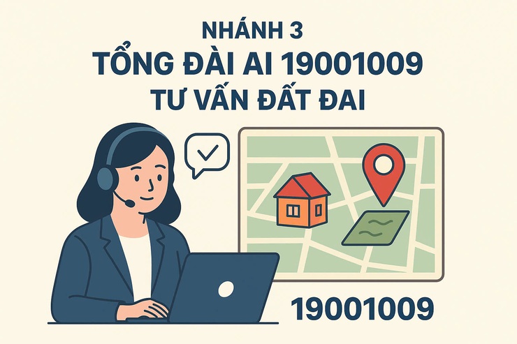Hà Nội ra mắt Nhánh 3 Tổng đài AI 19001009 tư vấn thực hiện các TTHC về lĩnh vực đất đai: Không còn phải đi lại, không lo "cò giấy tờ"- Ảnh 1.