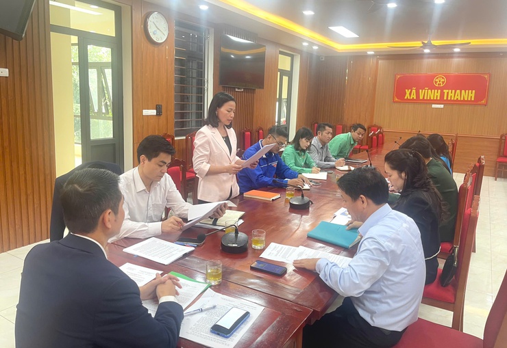 MTTQ XÃ VĨNH THANH TỔ CHỨC HỘI NGHỊ HIỆP THƯƠNG LẦN THỨ NHẤT BẦU CỬ HĐND XÃ KHÓA I, NHIỆM KỲ 2026 – 2031- Ảnh 2.