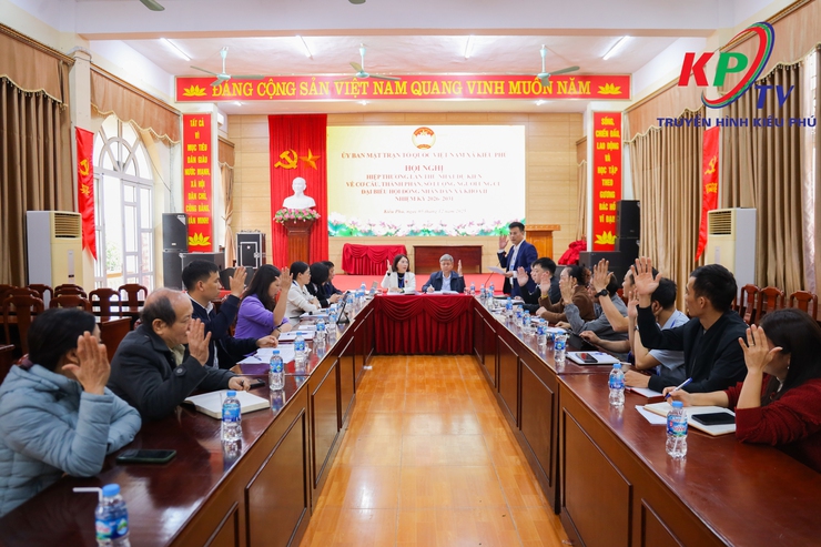 Kiều Phú tổ chức hội nghị Hiệp thương lần thứ nhất thỏa thuận cơ cấu, số lượng ứng cử đại biểu HĐND xã nhiệm kỳ 2026-2031- Ảnh 4.