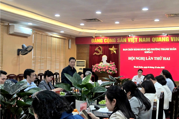 Đảng bộ phường Thanh Xuân: Quyết tâm hoàn thành thắng lợi nhiệm vụ năm 2025, tạo đà bứt phá cho năm bản lề 2026- Ảnh 3.