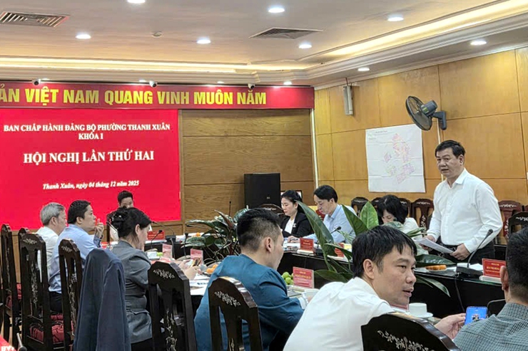 Đảng bộ phường Thanh Xuân: Quyết tâm hoàn thành thắng lợi nhiệm vụ năm 2025, tạo đà bứt phá cho năm bản lề 2026- Ảnh 6.