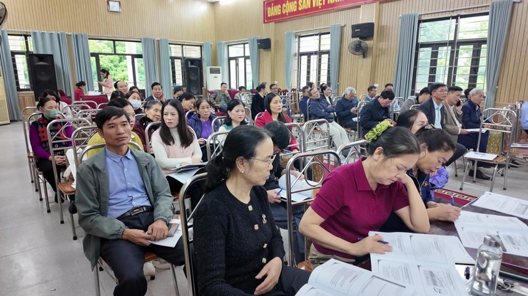 Tập huấn chuyên môn nghiệp vụ về công tác dân số cho thành viên Ban chỉ đạo công tác dân số và phát triển cấp cơ sở- Ảnh 2.