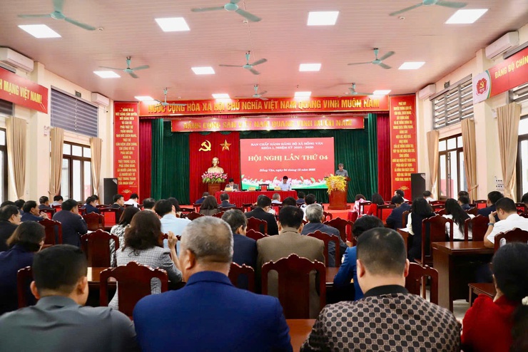 Đảng bộ xã Hồng Vân: Hội nghị Ban chấp hành Đảng bộ xã lần thứ tư: Đánh giá kết quả công tác năm 2025, quyết liệt lãnh đạo thực hiện nhiệm vụ năm 2026- Ảnh 1.