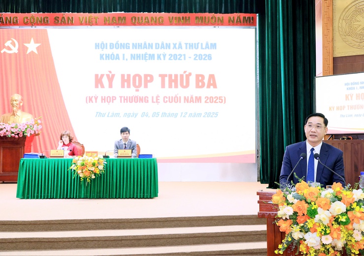 HĐND XÃ THƯ LÂM KHÓA I, NHIỆM KỲ 2021-2026 TỔ CHỨC THÀNH CÔNG KỲ HỌP THỨ BA (KỲ HỌP THƯỜNG LỆ CUỐI NĂM 2025)- Ảnh 14.