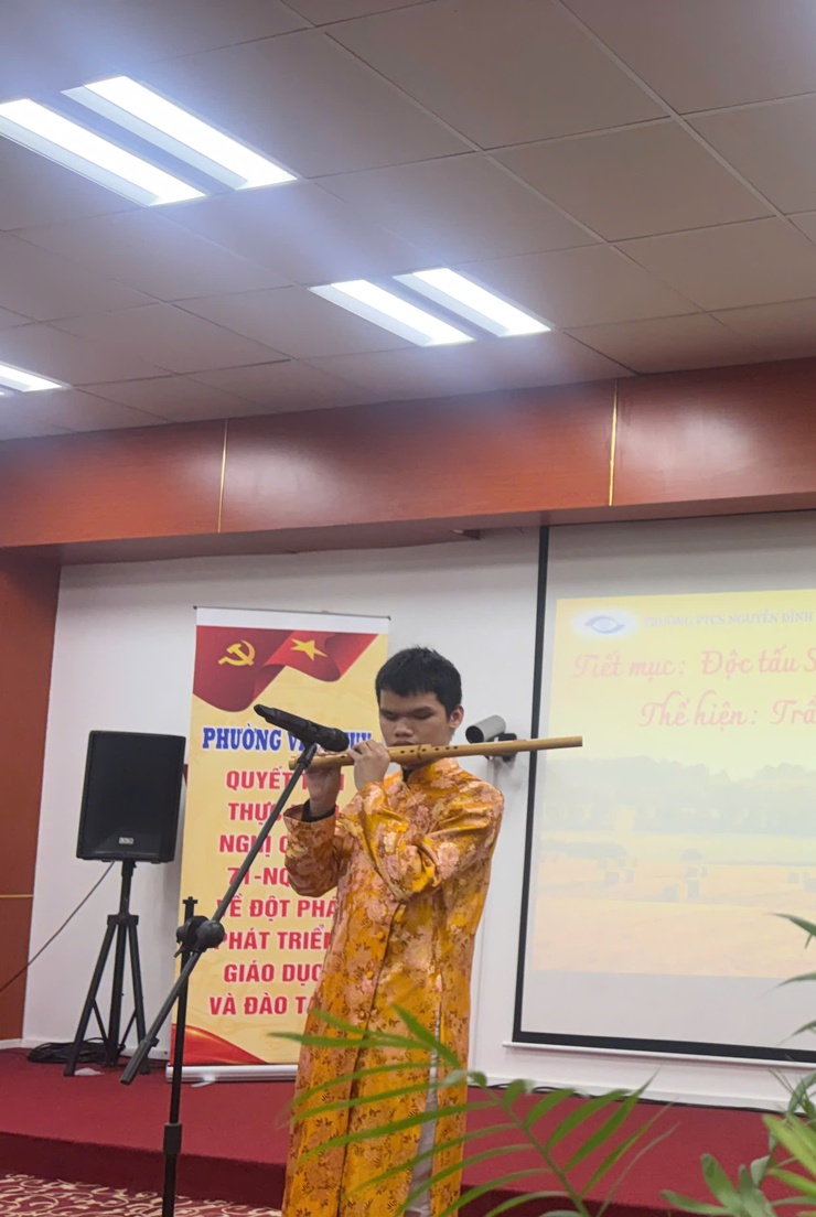 Vĩnh Tuy rộn ràng Liên hoan tài năng nhạc cụ học sinh phổ thông lần thứ I- Ảnh 7.