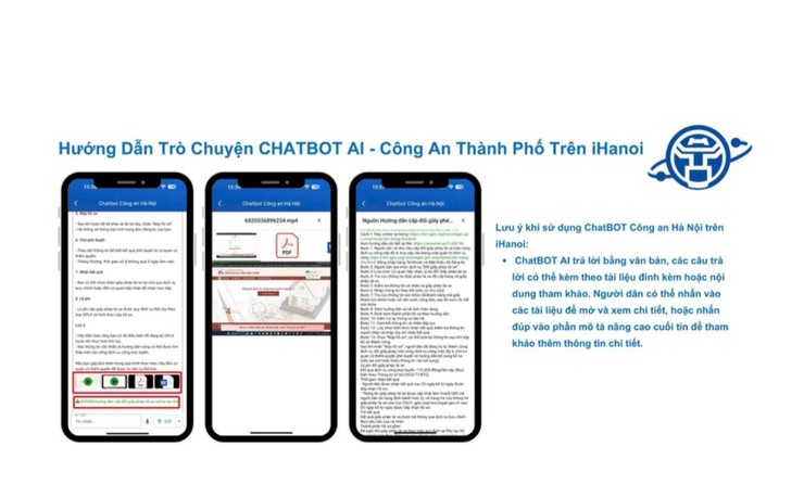 Hà Nội ra mắt hai tính năng mới trên ứng dụng iHanoi: Trợ lý ảo và Tổng đài viên AI Công an Hà Nội- Ảnh 2.