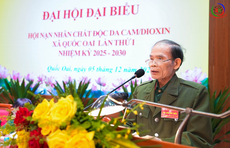 Xã quốc oai tổ chức đại hội đại biểu hội nạn nhân chất độc da cam/dioxin khóa I, nhiệm kỳ 2025 – 2030- Ảnh 7.