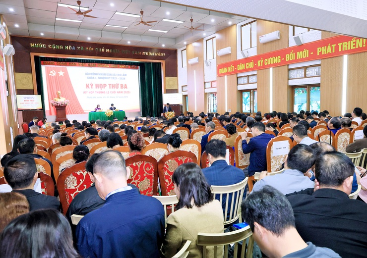 HĐND XÃ THƯ LÂM KHÓA I, NHIỆM KỲ 2021-2026 TỔ CHỨC THÀNH CÔNG KỲ HỌP THỨ BA (KỲ HỌP THƯỜNG LỆ CUỐI NĂM 2025)- Ảnh 13.