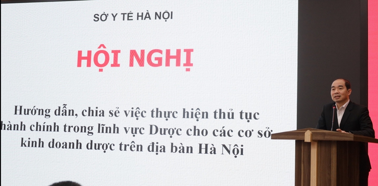 Sở Y tế Hà Nội hướng dẫn, chia sẻ thực hiện thủ tục hành chính trong lĩnh vực dược- Ảnh 1.