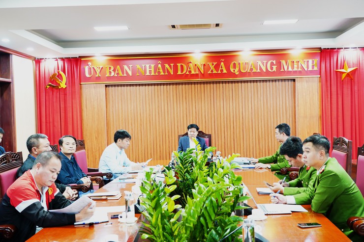 Xã Quang Minh triển khai nhiệm vụ công tác phòng cháy chữa cháy và cứu nạn cứu hộ- Ảnh 1.