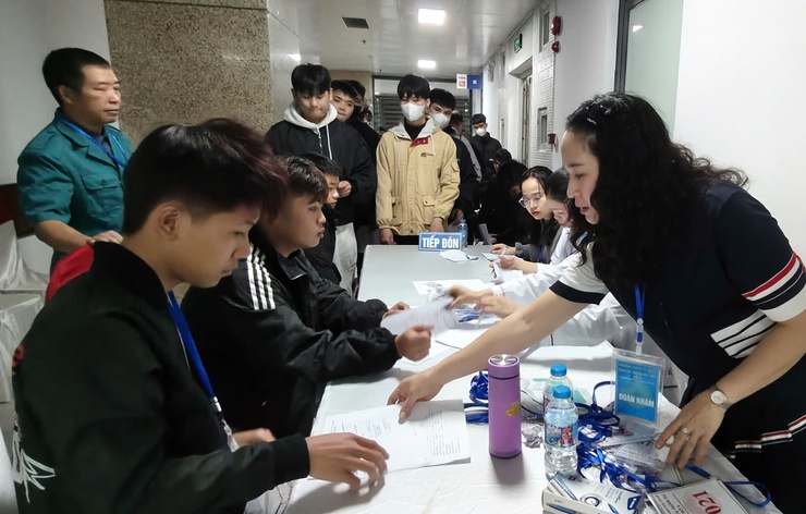 118 thanh niên Đoài Phương khám tuyển nghĩa vụ quân sự  năm 2026- Ảnh 1.