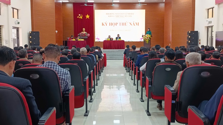 HĐND xã Nội Bài khoá 1, nhiệm kỳ 2021 – 2026 tổ chức kỳ họp thứ 5- Ảnh 4.