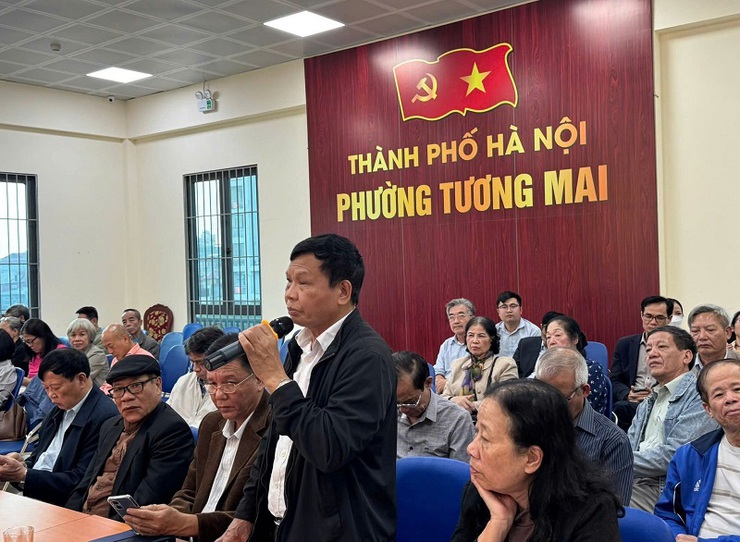 Uỷ ban Mặt trận Tổ quốc phường Tương Mai tổ chức Hội nghị phản biện xã hội với dự thảo báo cáo kết quả phát triển kinh tế - Xã hội, An ninh - Quốc phòng năm 2025, phương hướng nhiệm vụ trọng tâm năm 2026- Ảnh 2.