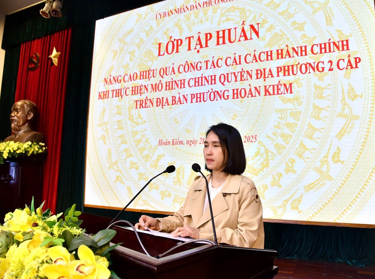 Nâng cao hiệu quả công tác Cải cách hành chính khi thực hiện mô hình chính quyền địa phương 2 cấp trên địa bàn phường - Năm 2025- Ảnh 3.