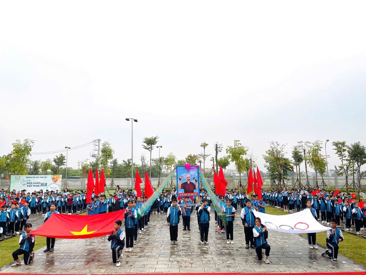 ✳️Trường Tiểu học Thiên Lộc tổ chức Ngày hội thể dục thể thao năm học 2025 -2026- Ảnh 1.