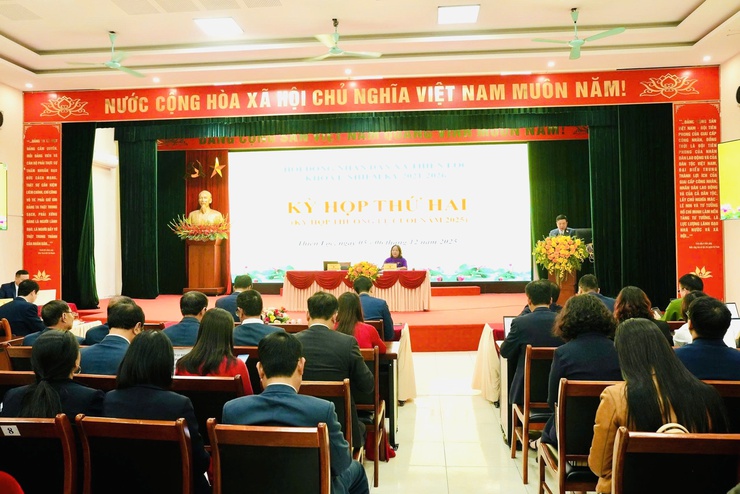 Kỳ họp thứ Hai HĐND xã Thiên Lộc khóa I, nhiệm kỳ 2021-2026 diễn ra thành công tốt đẹp:&nbsp;Khẳng định nỗ lực vươn lên của địa phương mới thành lập- Ảnh 4.