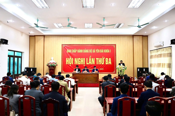 Ban Chấp Hành Đảng Bộ Xã Yên Bài Khóa I Tổ Chức Hội Nghị Lần Thứ 3- Ảnh 1.