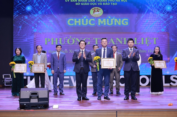 SỞ GIÁO DỤC VÀ ĐÀO TẠO THÀNH PHỐ HÀ NỘI VINH DANH GIÁO VIÊN ĐẠT GIẢI NHẤT HỘI THI GIÁO VIÊN GIỎI CẤP THÀNH PHỐ - NIỀM TỰ HÀO CỦA TRƯỜNG THCS CHU VĂN AN – PHƯỜNG THANH LIỆT- Ảnh 1.