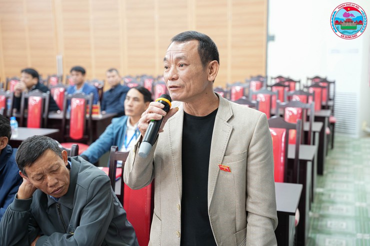 Kỳ họp thứ 4 Hội đồng Nhân dân xã Hưng Đạo tiếp tục ngày làm việc thứ hai- Ảnh 3.