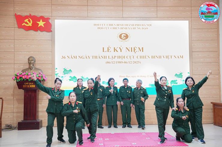 Lễ kỷ niệm 36 năm thành lập hội Cựu Chiến Binh Việt Nam (6/12/1989-6/12/2025)- Ảnh 8.