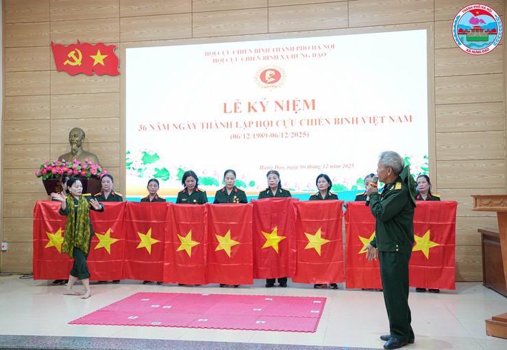 Lễ kỷ niệm 36 năm thành lập hội Cựu Chiến Binh Việt Nam (6/12/1989-6/12/2025)- Ảnh 9.