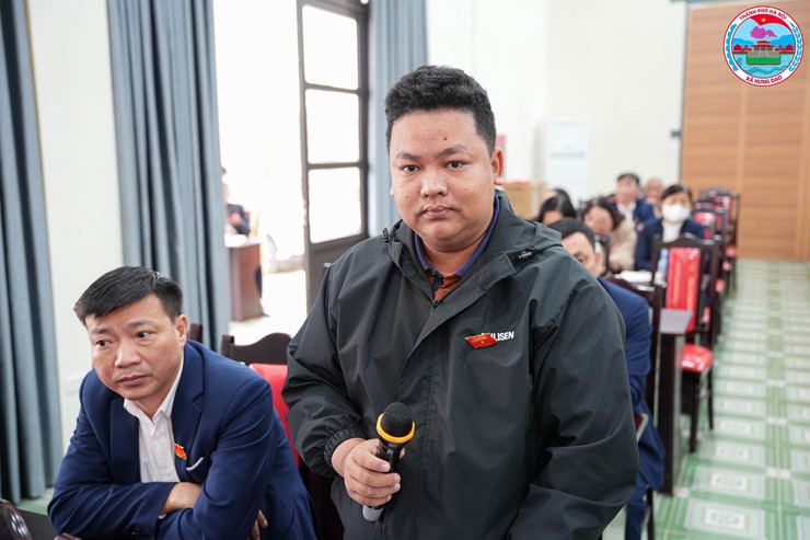 Kỳ họp thứ 4 Hội đồng Nhân dân xã Hưng Đạo tiếp tục ngày làm việc thứ hai- Ảnh 4.