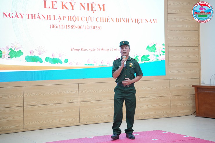 Lễ kỷ niệm 36 năm thành lập hội Cựu Chiến Binh Việt Nam (6/12/1989-6/12/2025)- Ảnh 11.