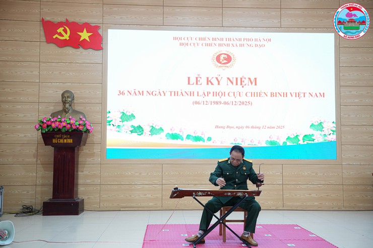 Lễ kỷ niệm 36 năm thành lập hội Cựu Chiến Binh Việt Nam (6/12/1989-6/12/2025)- Ảnh 12.