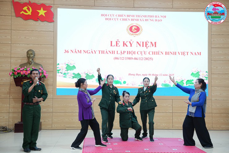 Lễ kỷ niệm 36 năm thành lập hội Cựu Chiến Binh Việt Nam (6/12/1989-6/12/2025)- Ảnh 13.