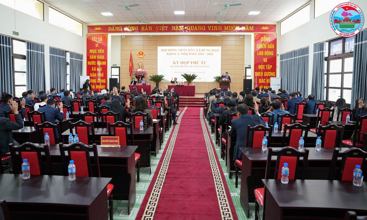 Kỳ họp thứ 4 Hội đồng Nhân dân xã Hưng Đạo tiếp tục ngày làm việc thứ hai- Ảnh 13.