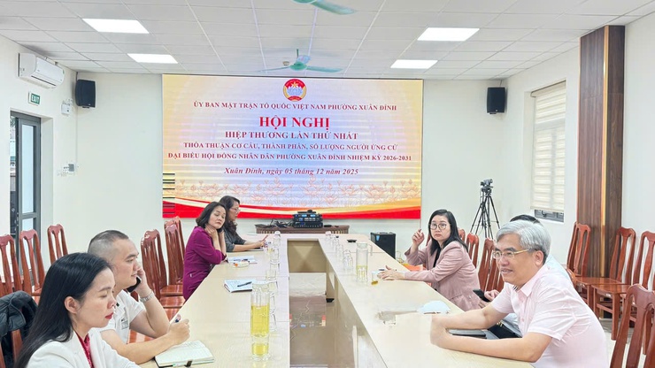 Phường Xuân Đỉnh hoàn thành Hiệp thương lần thứ I: Thống nhất cơ cấu 24 đại biểu HĐND nhiệm kỳ 2026-2031- Ảnh 2.