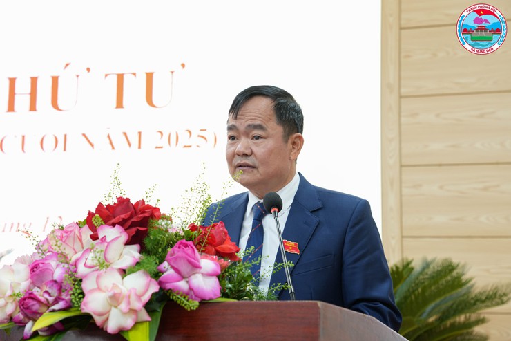 Kỳ họp thứ 4 Hội đồng Nhân dân xã Hưng Đạo tiếp tục ngày làm việc thứ hai- Ảnh 9.