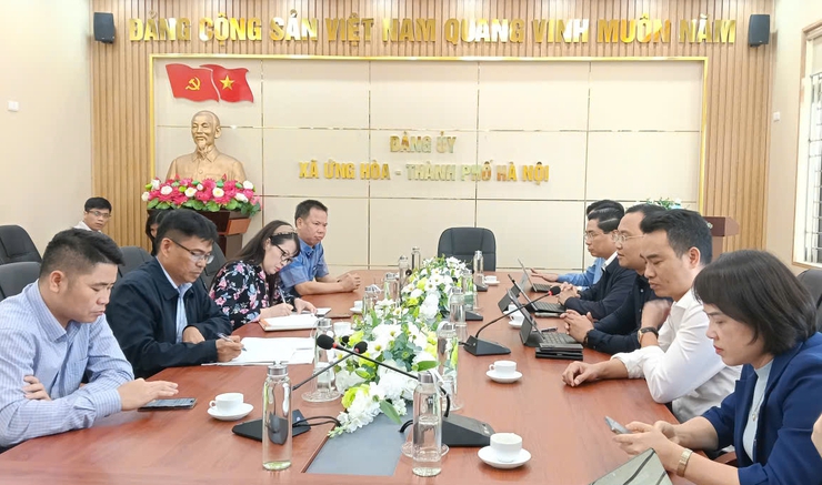 HỌC VIỆN NÔNG NGHIỆP VIỆT NAM THĂM VÀ ĐỊNH HƯỚNG PHÁT TRIỂN NÔNG NGHIỆP TẠI ỨNG HOÀ- Ảnh 4.