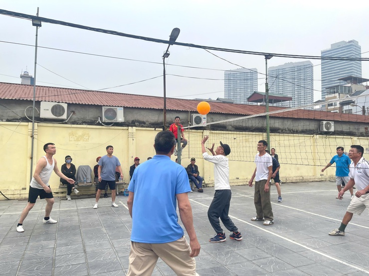 KHAI MẠC VÀ TRAO GIẢI BÓNG CHUYỀN HƠI NAM HỘI CCB XÃ VĨNH THANH NĂM 2025.- Ảnh 16.