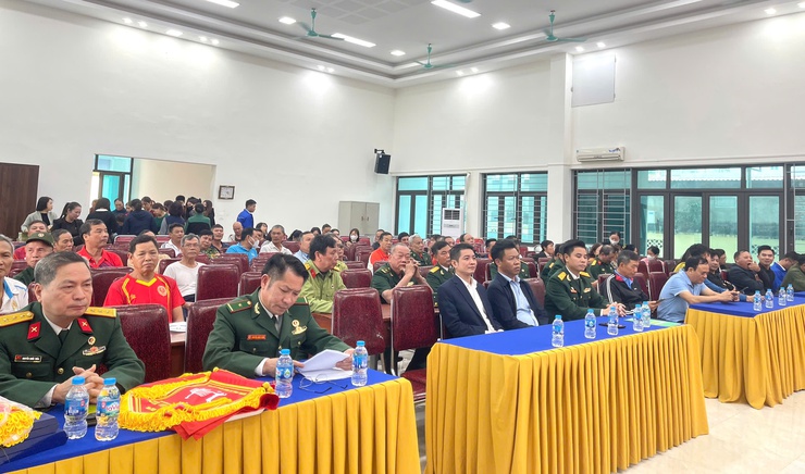 KHAI MẠC VÀ TRAO GIẢI BÓNG CHUYỀN HƠI NAM HỘI CCB XÃ VĨNH THANH NĂM 2025.- Ảnh 3.