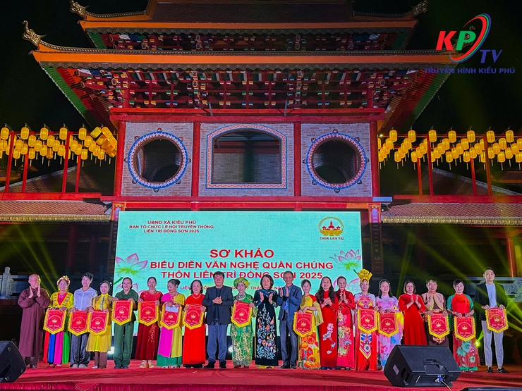 Hấp dẫn vòng Sơ khảo liên hoan văn nghệ quần chúng Lễ hội truyền thống Liên Trì Đồng Sơn năm 2025- Ảnh 5.