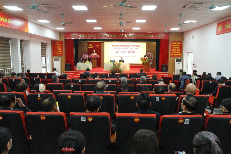 Phường Xuân Phương giải ngân vốn đầu tư công đạt 100%- Ảnh 1.