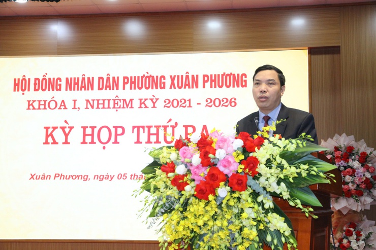 Phường Xuân Phương giải ngân vốn đầu tư công đạt 100%- Ảnh 4.