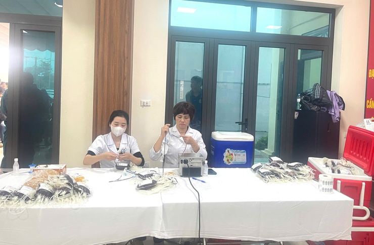 XÃ VĨNH THANH TỔ CHỨC NGÀY HỘI HIẾN MÁU TÌNH NGUYỆN NĂM 2025- Ảnh 15.