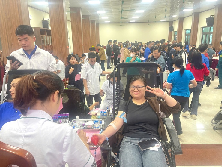 XÃ VĨNH THANH TỔ CHỨC NGÀY HỘI HIẾN MÁU TÌNH NGUYỆN NĂM 2025- Ảnh 5.