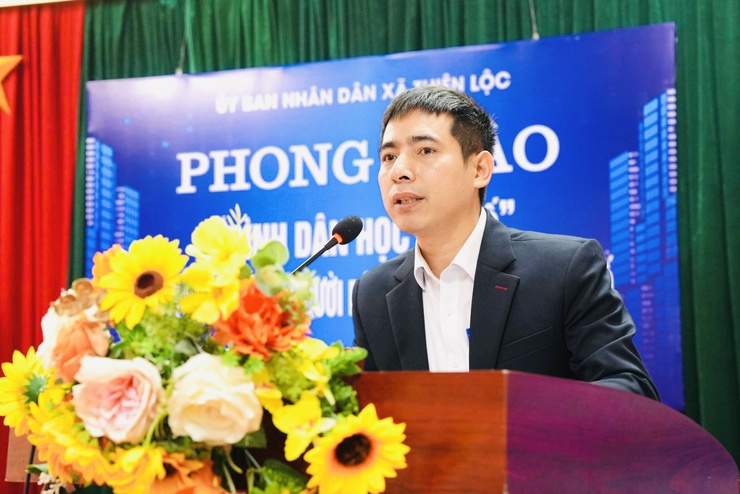 UBND Xã Thiên Lộc tổ chức Chương trình "Bình dân học vụ số"- Ảnh 5.