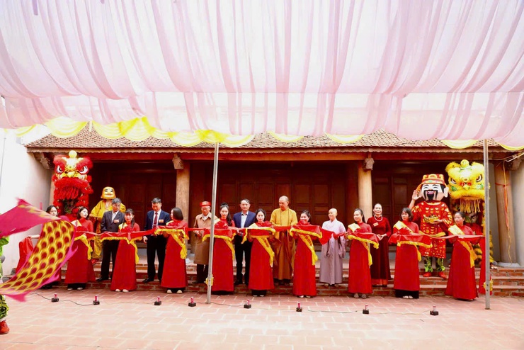 Chùa Phúc Quang (thôn Xâm Động): Khánh thành ngôi Đại Hùng Bảo Điện- Ảnh 1.