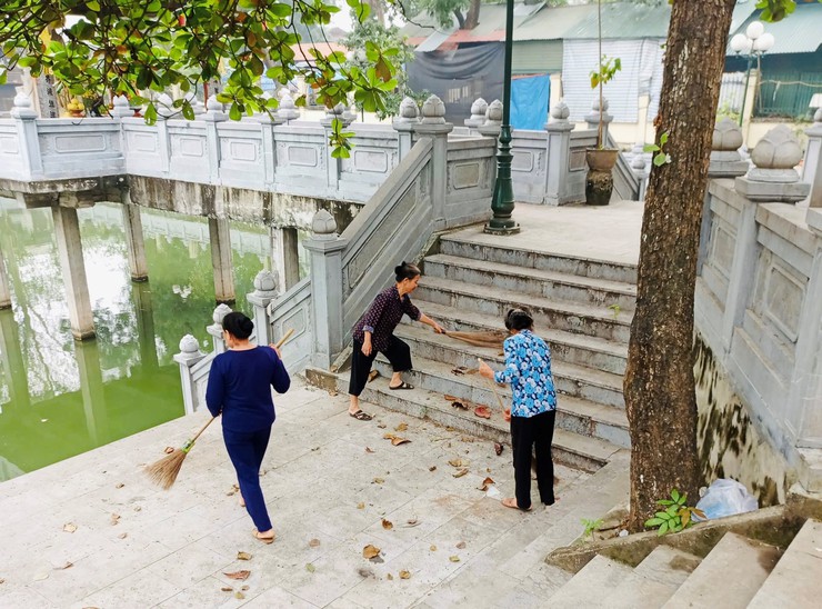 Dương Hoà tăng cường vệ sinh môi trường, đẩy mạnh phong trào thi đua “Sáng – xanh – sạch – đẹp ” - Ảnh 4.