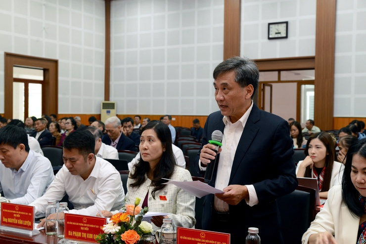 Hội đồng nhân dân lâm thời Phường Long Biên, nhiệm kỳ 2021-2026 tổ chức thành công kỳ họp thứ ba- Ảnh 7.