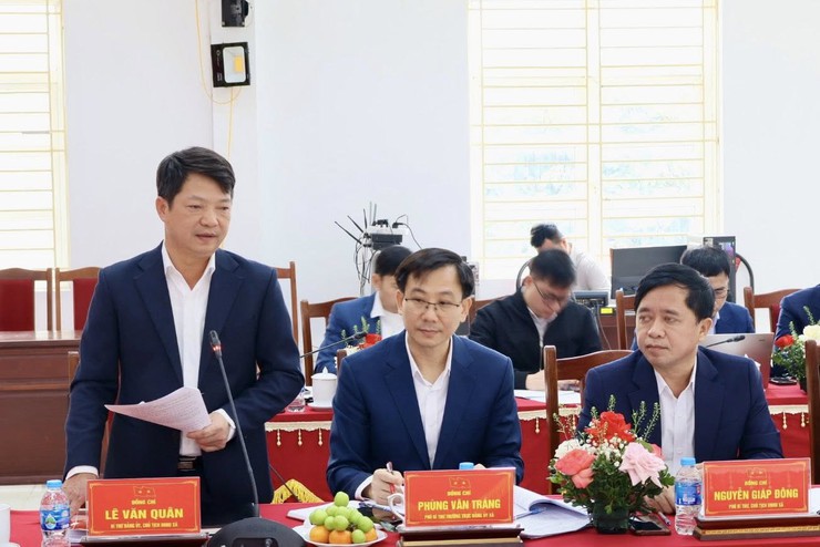 ĐOÀN GIÁM SÁT SỐ 16 BAN THƯỜNG VỤ THÀNH ỦY HÀ NỘI LÀM VIỆC TẠI XÃ BA VÌ- Ảnh 2.