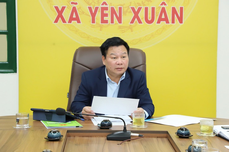 Xã Yên Xuân: Họp Hội đồng xác định mức độ khuyết tật cho các công dân trên địa bàn xã- Ảnh 1.