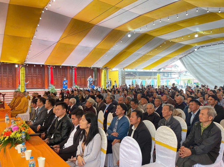  CHÙA THIÊN MINH - ĐẠI LỄ KHÁNH THÀNH NHÀ THỜ TỔ- Ảnh 2.
