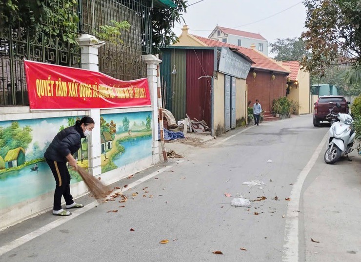 Dương Hoà tăng cường vệ sinh môi trường, đẩy mạnh phong trào thi đua “Sáng – xanh – sạch – đẹp ” - Ảnh 6.