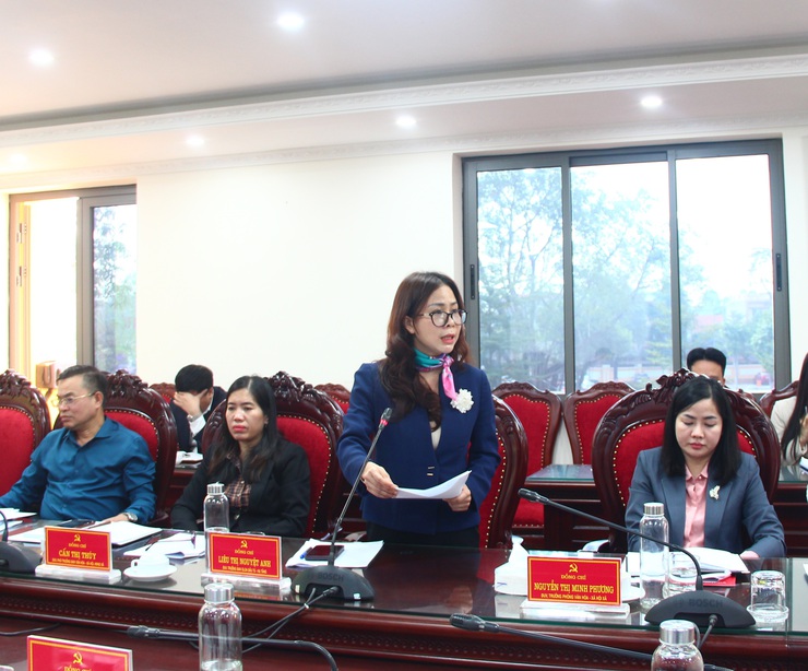 Xã Thạch Thất tổ chức Hội nghị Ban Chấp hành Đảng bộ lần thứ tư- Ảnh 7.